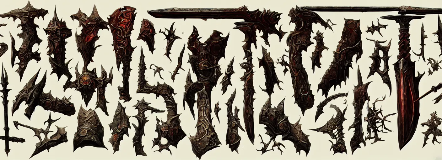 Prompt: reference sheet of unique ancient weapon on white background, fantasy rpg concept art, matte painting, close up, very coherent and colorful high contrast masterpiece by norman rockwell, dark shadows, sunny day, hard lighting