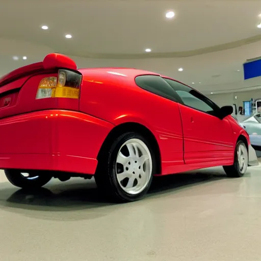 Image similar to 2 0 0 4 honda civic si, in a mall