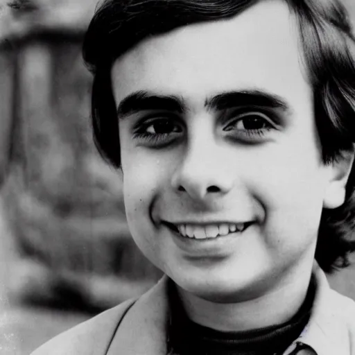 Prompt: extremely detailed photo of young carl sagan on mars, detailed face