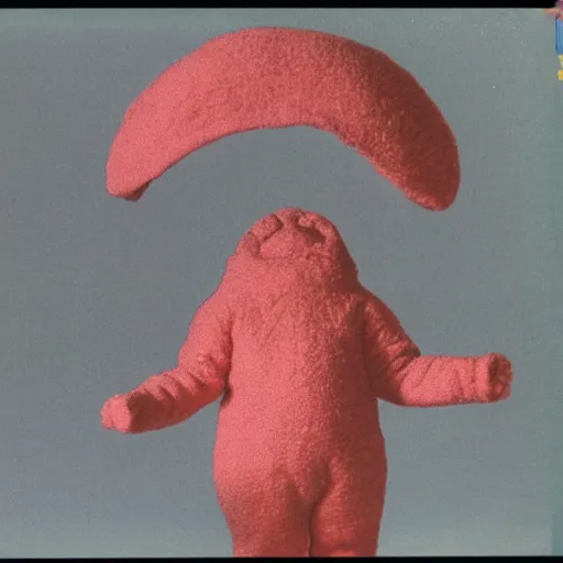 Prompt: embryology fetus development of a teletubbie