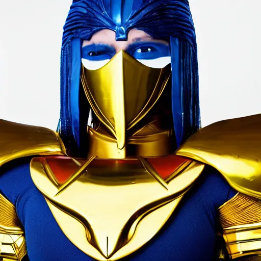 Prompt: A Live Action, radiant, vibrant, extreme long shot, profesional studio photo of a 27-year-old Caucasian attractive male wearing the Gemini Gold Armor, Beautiful gold Saint, Jaw-Dropping Beauty, gracious, aesthetically pleasing, dramatic eyes, intense stare, immense cosmic aura, from Knights of the Zodiac, Saint Seiya, inside the Old Temple of Athena Greece, exquisite, art-gem, dramatic representation, hyper-realistic, life size, atmospheric scene, cinematic, trending on ArtStation, Pinterest and Shutterstock, photoshopped, deep depth of field, intricate detail, finely detailed, small details, extra detail, ultra detailed, attention to detail, detailed picture, symmetrical, octane render, arnold render, unreal engine 5, high resolution, 3D model, CGI, PBR, DAZ, path tracing, volumetric lighting, , 8k, Photoshopped, Award Winning Photo, groundbreaking, Deep depth of field, f/22, 35mm, make all elements sharp, at golden hour, Light Academia aesthetic and Socialist realism, by Annie Leibovitz