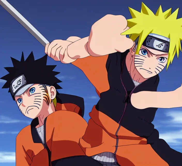 Image similar to naruto, anime, 8 k resolution, realistic