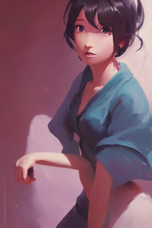 Prompt: Ayaya portrait, by Jesper Ejsing, RHADS, Makoto Shinkai and Lois van baarle, ilya kuvshinov, rossdraws global illumination