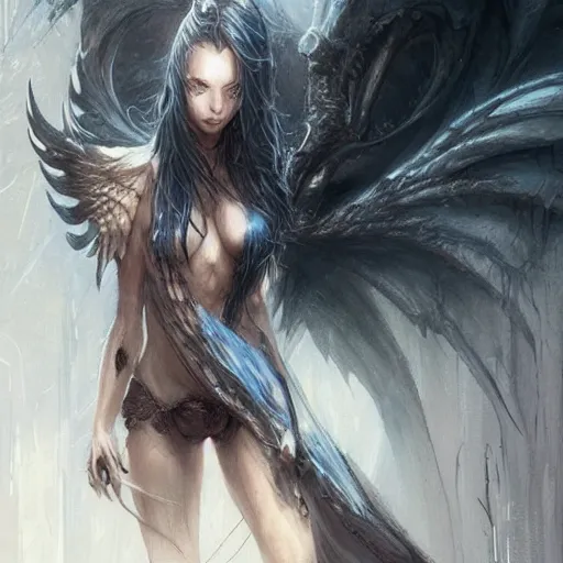 Image similar to artgerm and greg rutkowski and luis royo