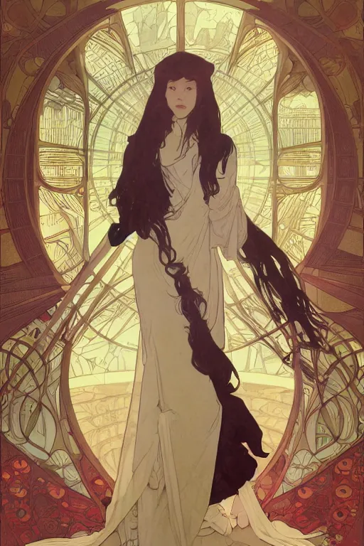 Image similar to Poster artwork, Peter Green, medium shot, details, sharp focus, illustration, by Jordan Grimmer and Alphonse Mucha and greg rutkowski and PiNe (パイネ) and 薯子 Imoko and 香川悠作 and maya takamura, intricate, beautiful, Trending on artstation, pixiv, digital Art