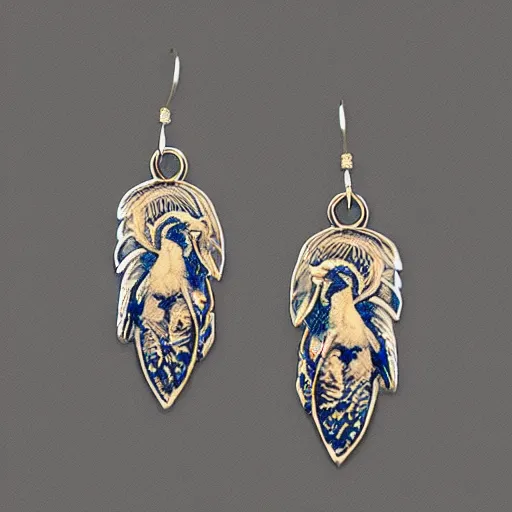 Image similar to seraphim earrings