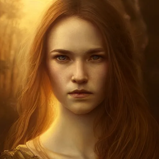 Prompt: pure and kind aristocratic long straight brunette female portrait, atmospheric lighting, painted, intricate, volumetric lighting, beautiful, rich deep colours masterpiece, golden hour, sharp focus, ultra detailed, by leesha hannigan, ross tran, thierry doizon, kai carpenter, ignacio fernandez rios