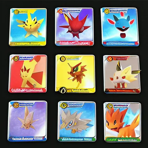 Pack Of Pokemon Cards Stable Diffusion