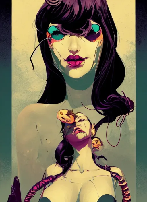 Image similar to portrait of beautifull succubus, cute face. dark fantasy, d & d, artstation, art by petros afshar, tom whalen, laurie greasley and greg rutkowski and ilya kuvshinov