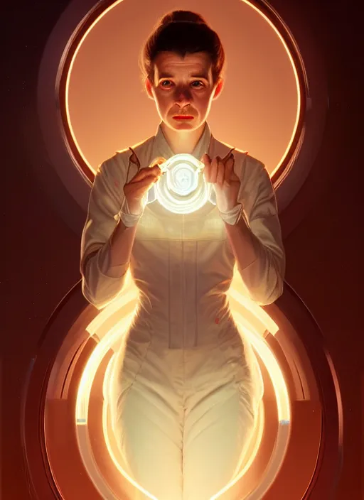 Prompt: symmetry!! portrait of simone de beauvoir female, chemisty, sci - fi, glowing lights!! intricate, elegant, highly detailed, digital painting, artstation, concept art, smooth, sharp focus, illustration, art by artgerm and greg rutkowski and alphonse mucha, 8 k