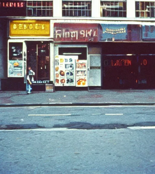 Prompt: close-up color film photography, Manhattan street life in 1970s, soft light, 35mm, film photo, Joel Meyerowitz