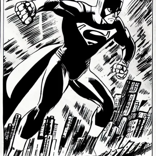 Prompt: superhero, clear focus, sharp focus, smooth, comic style, art by jack kirby