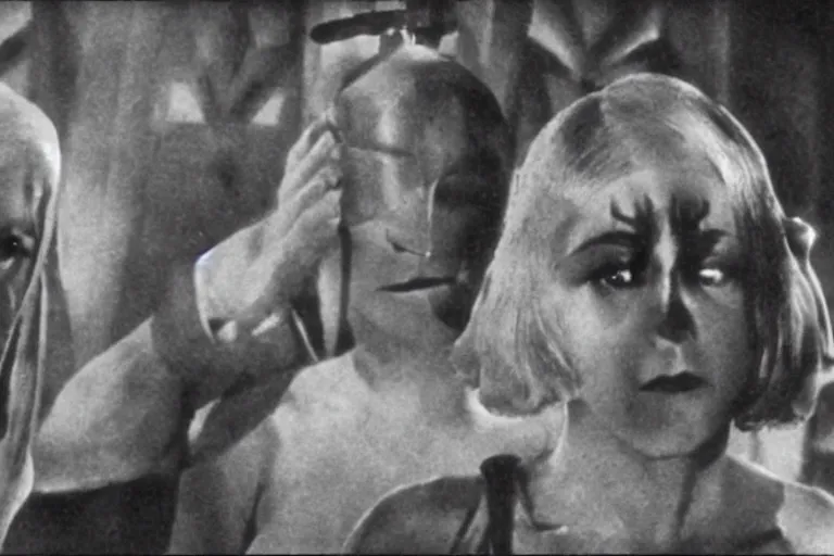 Prompt: movie still from metropolis, 1 9 2 7