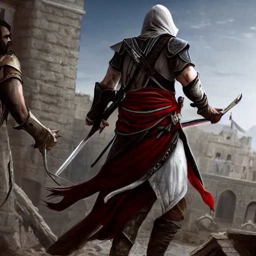 assassin's creed 2 concept art, highly detailed