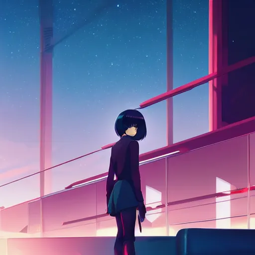 Image similar to euphoric art music album cover, makoto shinkai, ilya kuvshinov, lois van baarle, rossdraws | afrofuturism