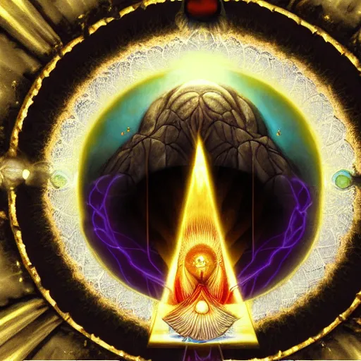 Image similar to the opening of the third eye