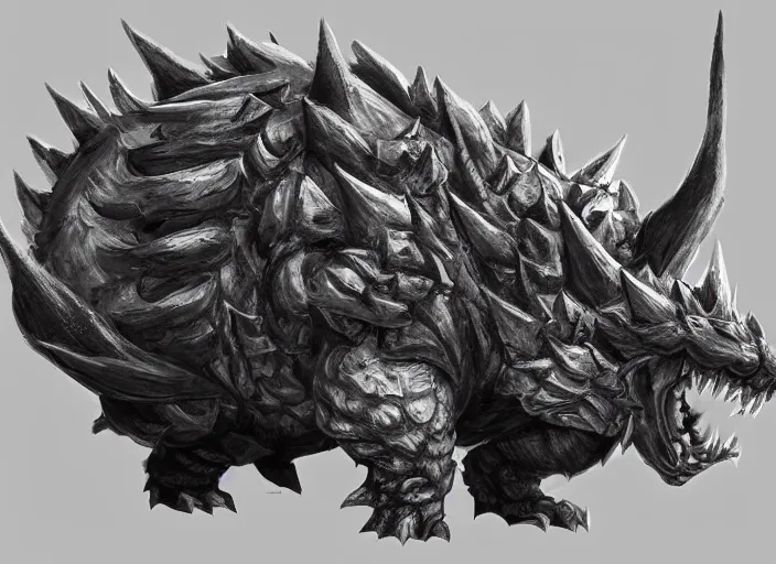 Image similar to detailed concept art of a huge giant bowser by cheng yi and luolin, aartstation, artstationhd, detailed scales, spiky and red hair tuft. bowser, bowser nintendo, koopa, ~ bowser # bowser ( ( mario ) ) bcy. net, realistic. cheng yi