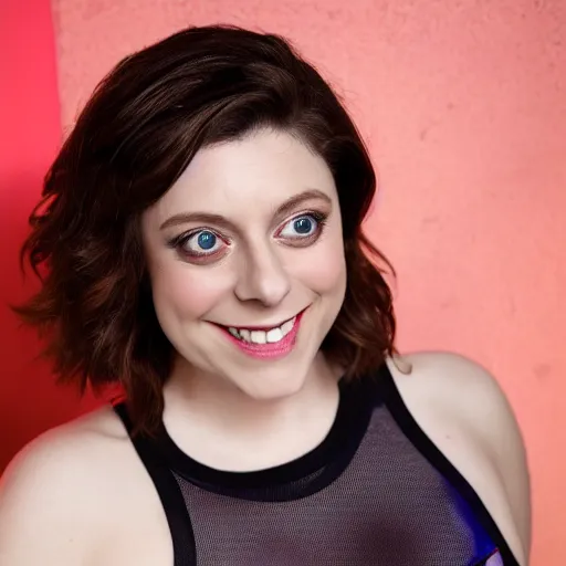 Image similar to rachel bloom hooked up to an iv bag partying at a club, ultra detailed, 8 k resolution, ultrarealistic
