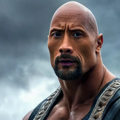 Dwayne Johnson as a Viking 8k Quality | Stable Diffusion