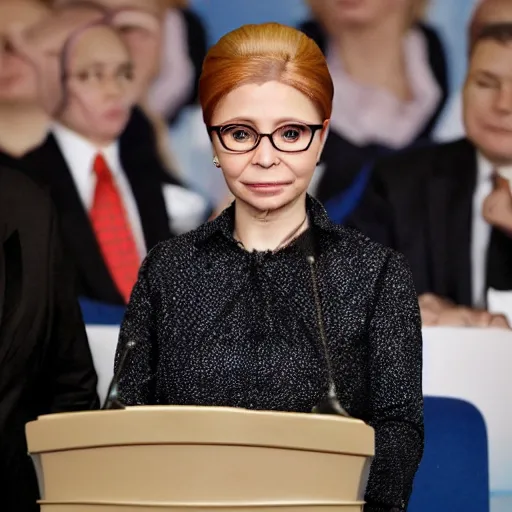 Prompt: yulia tymoshenko cosplaying