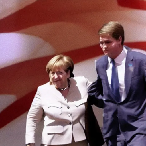 Prompt: Angela Merkel Giga Chad