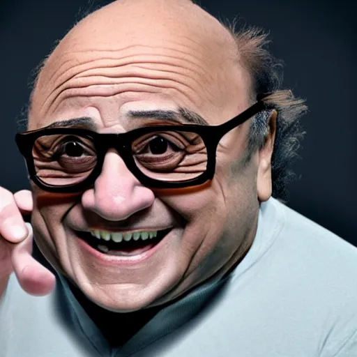 Prompt: Danny devito, hyper realistic, 8k, fish eye lense