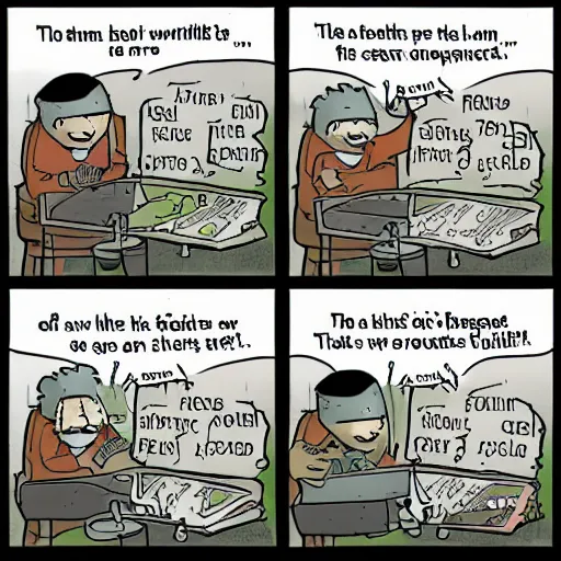 Prompt: funny PBF comic