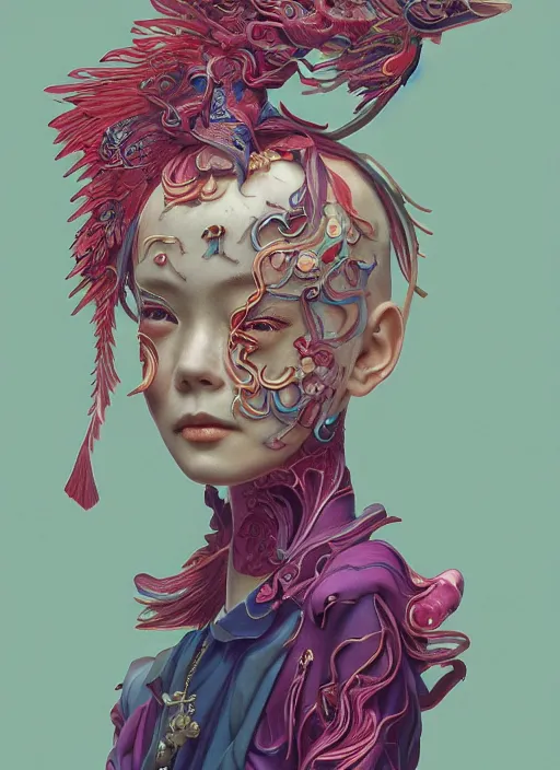 Image similar to chinese :: by Martine Johanna and Simon Stålenhag and Chie Yoshii and Casey Weldon and wlop :: ornate, dynamic, particulate, rich colors, intricate, elegant, highly detailed, centered, artstation, smooth, sharp focus, octane render, 3d