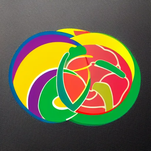 Image similar to funky logo for fruit loops