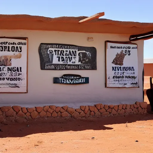 Prompt: tavern northern namibia