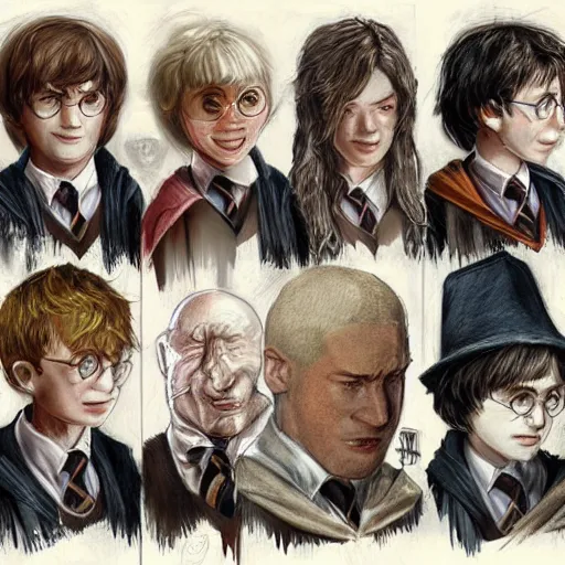 Learn How to Draw Harry Potter Step-by-Step 👽⚡ - YouTube-saigonsouth.com.vn