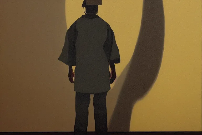 Image similar to samurai with artwork by tim eitel