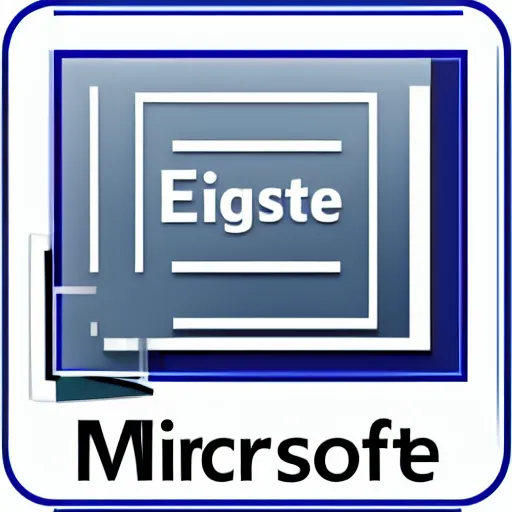 Prompt: microsoft edge icon