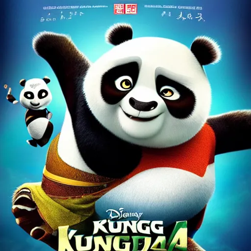 Image similar to kungfu panda 4 poster, upcoming movie, dreamworks animation, high quality, movie poster