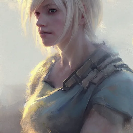 Prompt: Full length portrait painting of Lyse from Final Fantasy XIV, by Richard Schmid and Jeremy Lipking and antonio rotta