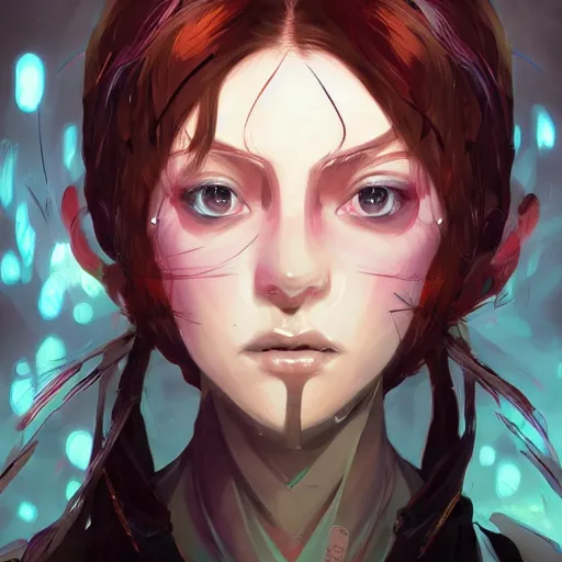 Image similar to anime female doctor character, digital illustration portrait design, by android jones and greg rutkowski, retrowave color scheme, detailed, cinematic lighting, wide angle action dynamic portrait
