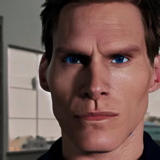 Image similar to Live Action Still of Jerma in Breaking Bad, real life, hyperrealistic, ultra realistic, realistic, highly detailed, epic, HD quality, 8k resolution, body and headshot, film still