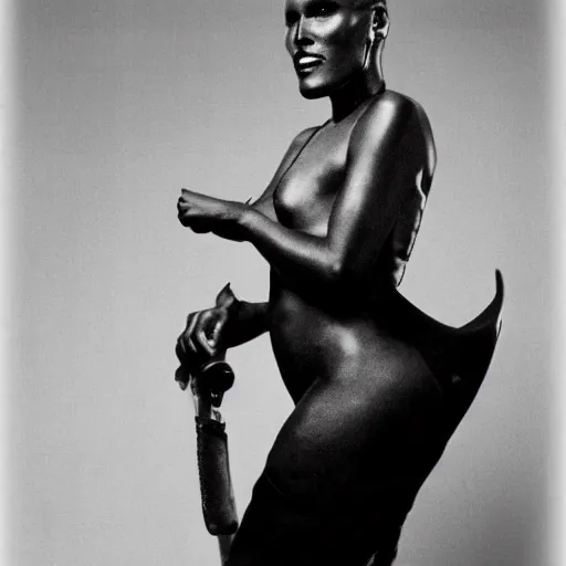 Prompt: grace jones