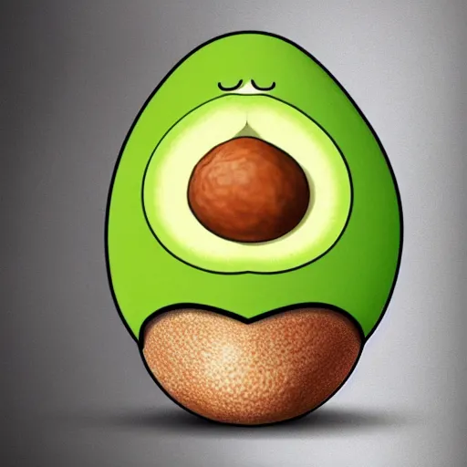 Image similar to avocado danny devito