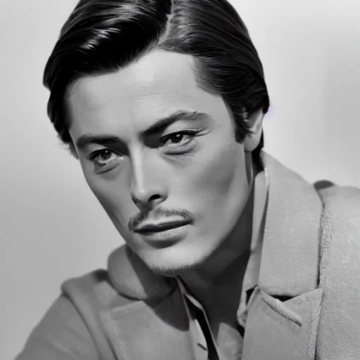 Prompt: Alain Delon