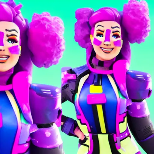 Prompt: brite bomber fortnite skin