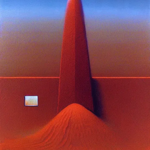 Prompt: video game console, painting by zdzisław beksinski