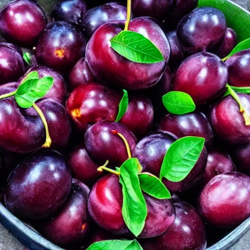 Image similar to a plum for 2 5 people