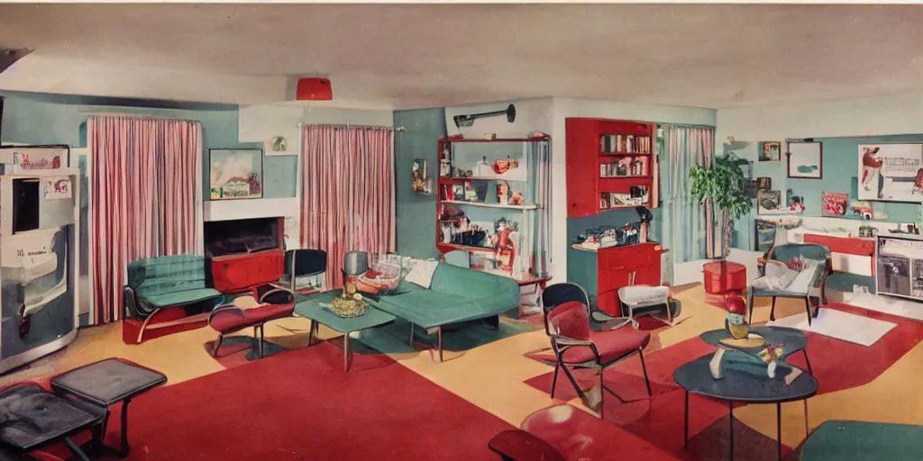 Image similar to 1 9 5 0 s home