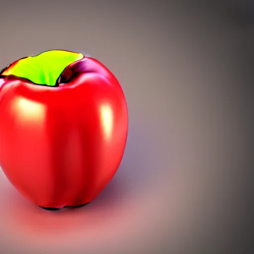 Prompt: an apple with an angry face, disney render, render engine 5, realistic