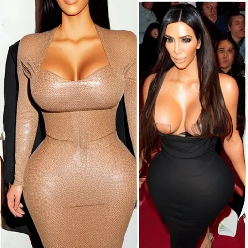 Prompt: kim kardashian botched