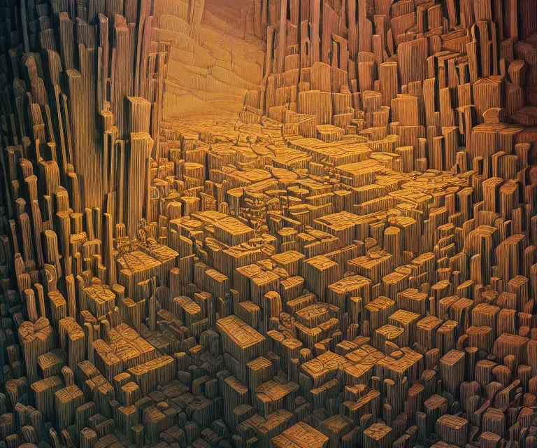 Image similar to hyper detailed 3d render like a Oil painting - is the world melting or am I descending into madness?, by Jacek Yerka, Mariusz Lewandowski, Houdini algorithmic generative render, Abstract brush strokes, Masterpiece, Edward Hopper and James Gilleard, Zdzislaw Beksinski, Mark Ryden, Wolfgang Lettl, hints of Yayoi Kasuma, octane render, 8k