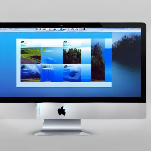 Image similar to windows desktop designed by apple