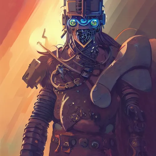 Image similar to cyberpunk viking helmet mask warrior goddess robot ninja fantasy, art gta 5 cover, official fanart behance hd artstation by jesper ejsing, by rhads, makoto shinkai and lois van baarle, ilya kuvshinov, ossdraws