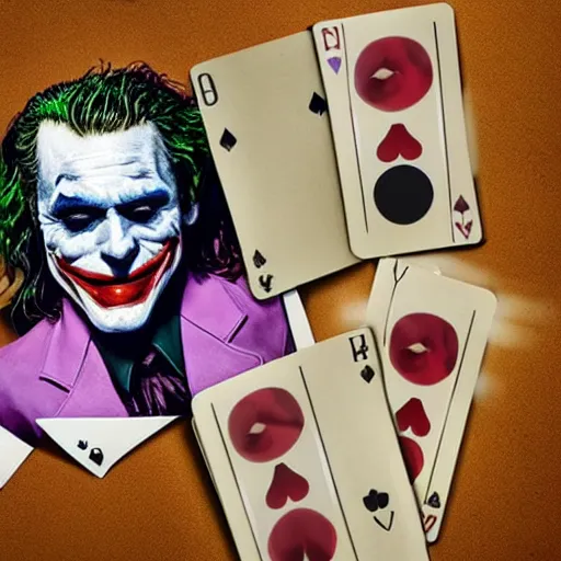 Quadro Joker Poker Face